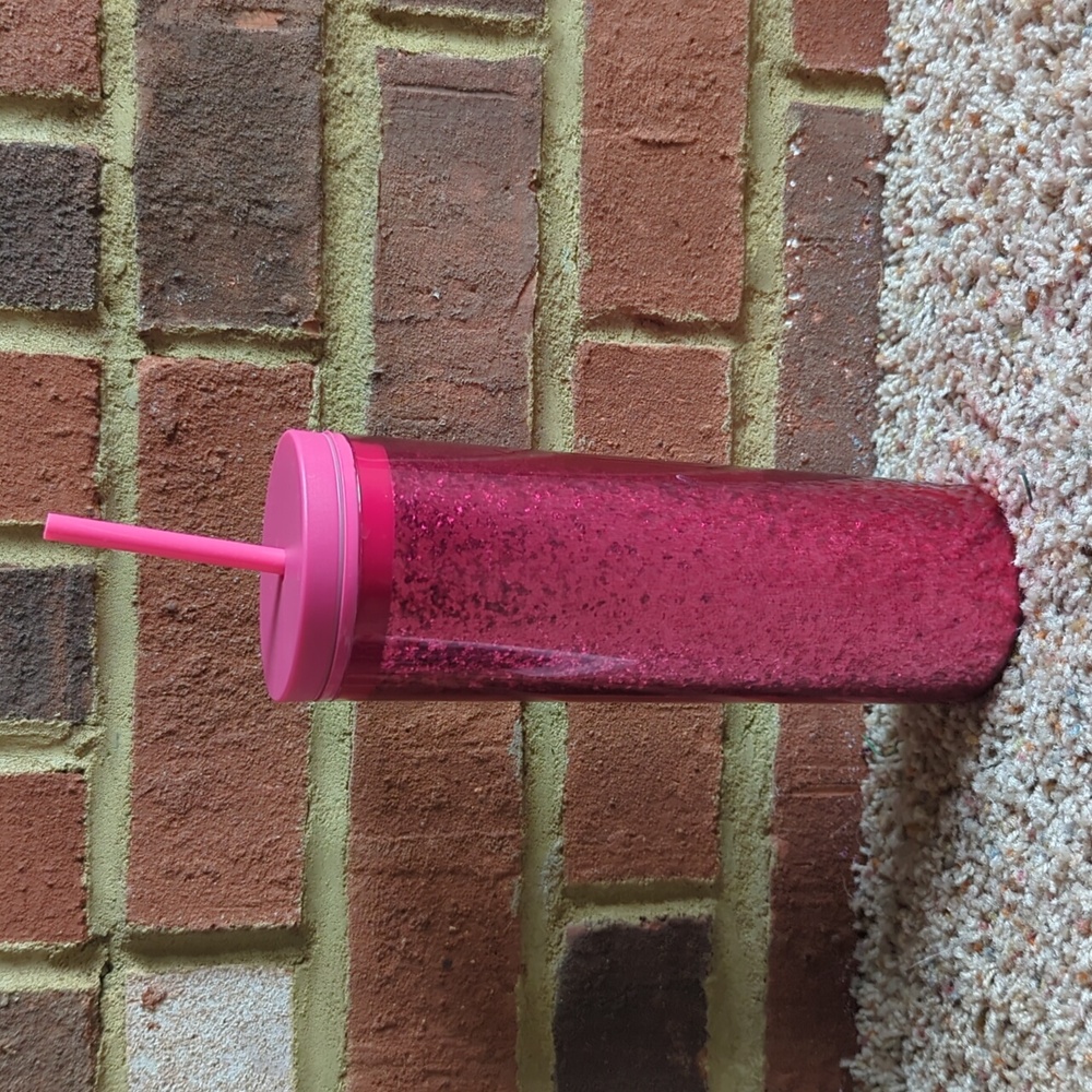 20 oz Sparkle Pink Tumbler